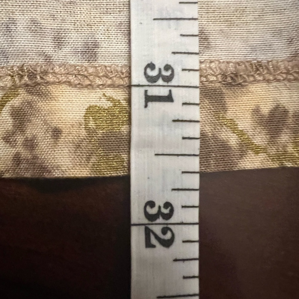 La Palapa womens wrap skirt sarong size L Aztec animal print 3/4 length coverup - Picture 9 of 9
